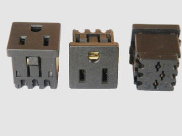Plastic Body Electrical American Plug Power Socket With UL C-UL Approved